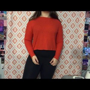 Red JcPenny long sleeve